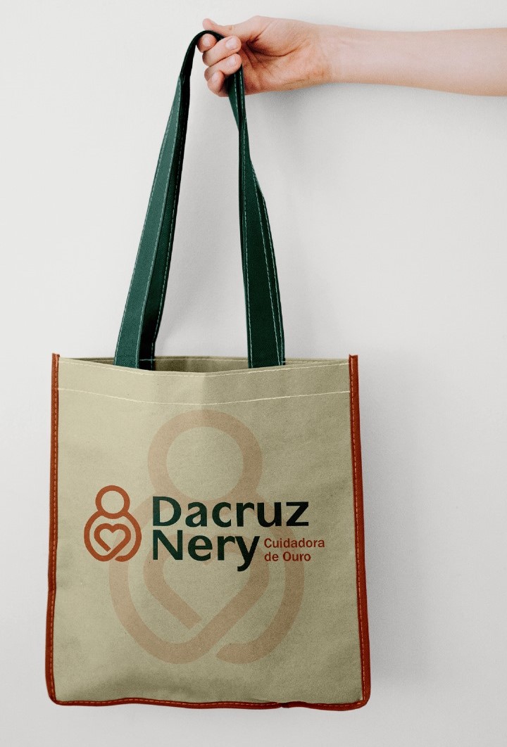 Ecobolsa oficial Cuidador de Ouro - sustentável e exclusiva para alunas do curso